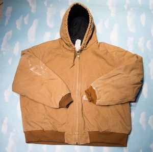 Vintage Carhartt Hooded Jacket Distressed